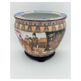 Chinese Porcelain Fishbowl Plantar