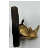 Rhino Head Wall Decor, Mountable