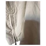 vintage one piece zip up ski snow suit size 8