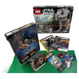 BRAND NEW IN BOX, SEALED WITH RARE EXTRAS INCLUDED Star Wars 10174 AND Puzzle 221 PCS (USED-COUNTED)