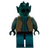 Star Wars Lego Greedo Rodian Bounty Hunter Tatooine Minifigure