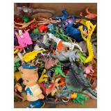 Lot of Assorted Dinosaur and Animal Figures