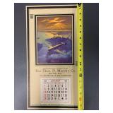 1939 Vintage Calendar The Dawn of a New Age