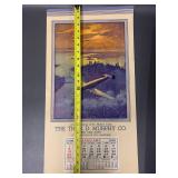 Vintage 1939 Thos. D. Murphy Co. Calendar Art