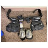 Voyager Tool Belt and Gel Comfort Knee Pads Set