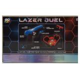 Lazer Duel - (2) Lazer Guns (2) Target Pads (4) Target Pad Straps (One Set / View Photos)