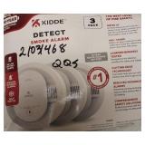 Kidde Detect Smoke Alarm - 3 Pack