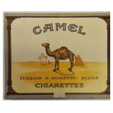 More Vintage Camel | (1) Camel Lights - Joe Playing Pool - Ashtray (1) Camel- Joe Playing Pool - Tin (1) Camel Izmir Stinger - Black - Tin (1) Camel Cigarettes Box (Cardboard) (4) Camel Smooth Charact