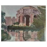 Palace of Fine Arts San Fransisco Print by Floyd Hildebrand