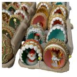 Assorted Handcrafted Diorama Christmas Ornaments