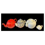 Vibrant Collection of Teapots