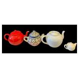 Vibrant Collection of Teapots