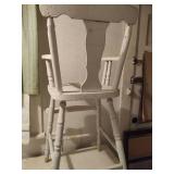 Antique Wooden High Chair