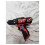 Milwaukee 12V 3/8 Drill, tool only