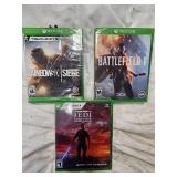 3 XBox games