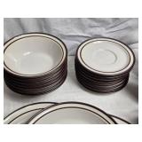 Noritake Primastone Dinnerware Set with Cups and Accessories