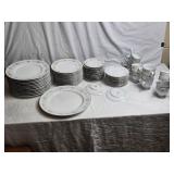 Noritake Ireland Thornton Porcelain Dinnerware Set