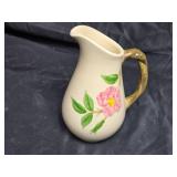 Franciscan Earthenware Pitcher with Floral Design