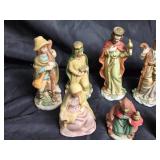 Variety of Nativity Set Figurines