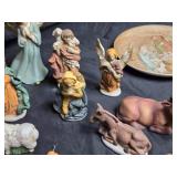 Variety of Nativity Set Figurines