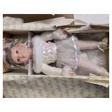 4 Porcelain Dolls with Certificates of Authenticity - Goldilocks, Little Red Riding Hood, Mary Mary by Helen Kish, My Little Ballerina by Kathy Barry-Hippenstee and More