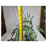 Artificial Palm Plant with Integrated Lantern Lights - 54 Inch Tall