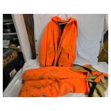 XL Orange Hunting Coveralls and Jacket