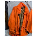 Orange Hunting  Jackets - Various Sizes XL, XXXL, L