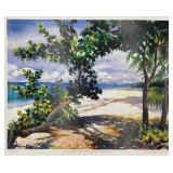 Cayman Islands Beach Print by Lois Brezinski