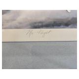 Charles Lindbergh "The Flight" Signed Print by Minnesota Artist Charles Kapsner