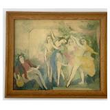 Framed Art by MARIE LAURENCIN - Dancers