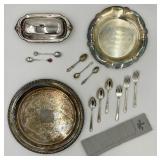 Everything Silver! Vintage Butter Dish, Flatware, Collectors Items, Plates