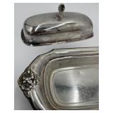 Everything Silver! Vintage Butter Dish, Flatware, Collectors Items, Plates