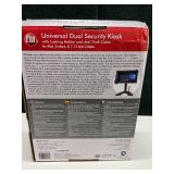 NEW In Box CTA Universal Dual Security Kiosk with Locking Holder and Anti-Theft Cable For Ipad, Surface & 7"-13" Tables