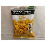 2 x 12ct Boxes of Smart-Snx Crispy Protein Bites - Honey Mustard