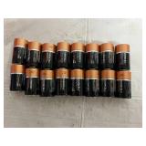 16 Duracell D Batteries