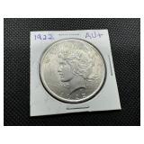 1922 AU+ Peace Dollar