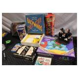 Collection of Vintage Board Games and Puzzle Sets