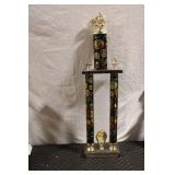 Tall Motorcycle Racing Trophy from 1995