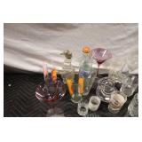 Collection of Assorted Glassware, Includes Goblets and Mugs