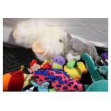 Collection of Assorted Plush Toys and Stuffed Animals