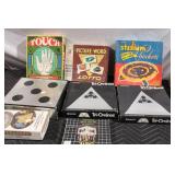 Collection of Vintage Board and Card Games