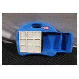 Little Tikes Blue Plastic Lap Tray Desk