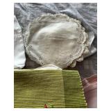 Vintage Embroidered Linen Set