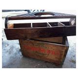 Vintage Canada Dry Crate & Caddy