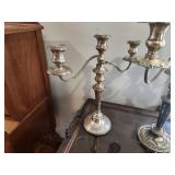 Vintage Silver Candelabra Set