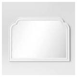 French Country Mantel Mirror White - Threshold - 36" x 26"