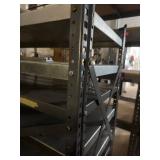 Heavy Duty Metal Bolt-together Shelving Unit with 14 Adjustable Metal Shelves