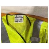 Collection of Reflective Safety Vests in Various Sizes