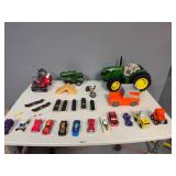 Lot of Assorted Miniature Vehicles and Fingerboards